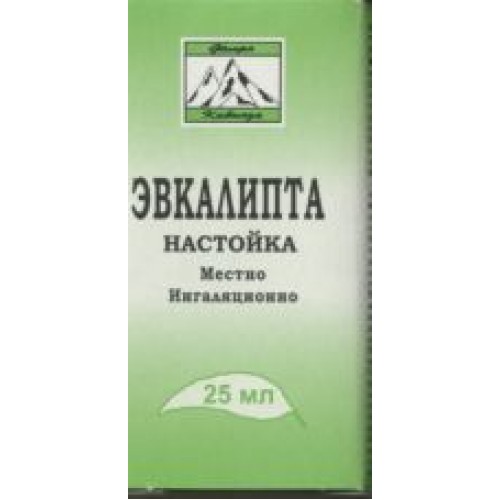 Эвкалипта настойка, настойка, 25 мл, 1 шт. фото
