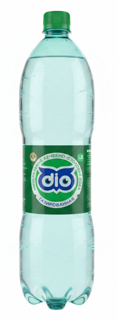 DIO Вода минеральная лечебно-столовая газированная, вода минеральная, 1.5 л, 1 шт. фото