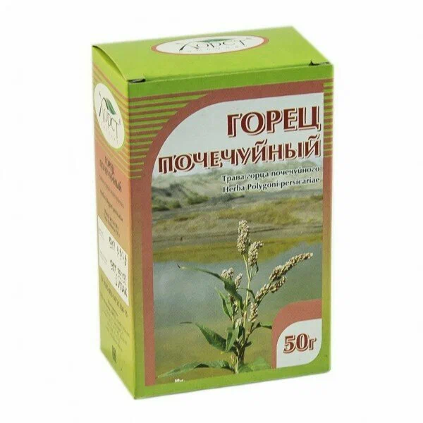 Горца почечуйного трава, сырье растительное измельченное, 50 г, 1 шт. фото
