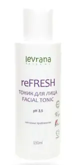 Levrana Тоник для лица ReFresh, тоник, 150 мл, 1 шт. фото