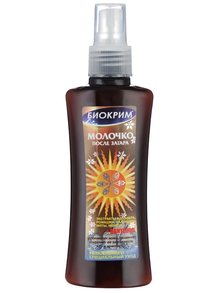 Биокрим молочко после загара, спрей, 150 мл, 1 шт. фото