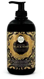 Nesti Dante Мыло черное роскошное, мыло жидкое, 500 мл, 1 шт. фото