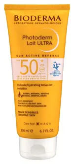 Bioderma Photoderm Молочко солнцезащитное Ультра SPF50+, молочко для тела, 200 мл, 1 шт. фото