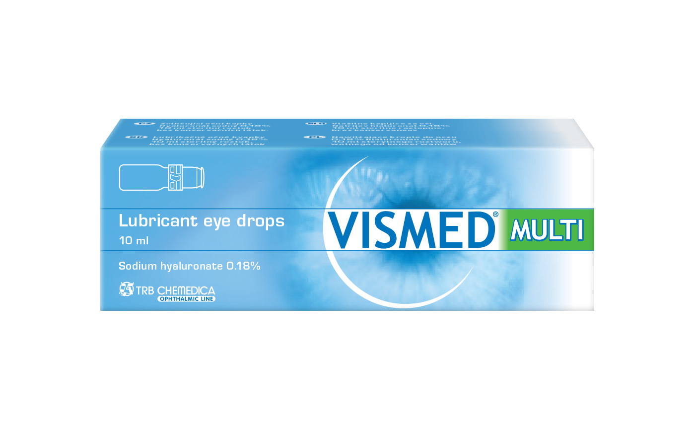 Визмед Мульти гидрогель офтальмологический, 0.18%, гидрогель офтальмологический, 10 мл, 1 шт. фото
