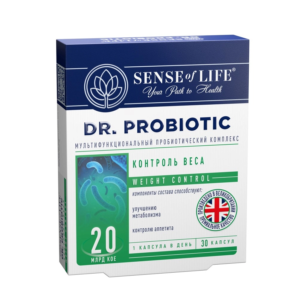 Sense of Life Dr. Probiotic Контроль веса, капсулы, 30 шт. фото