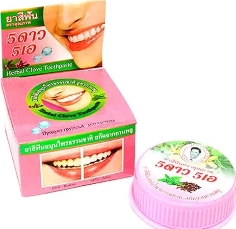 5 Star cosmetic Зубная паста на травах, зубная паста, 25 г, 1 шт, гвоздика фото