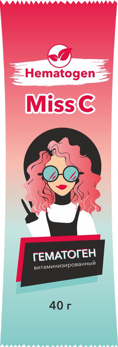 Гематоген витаминизированный, плитка, 40 г, 1 шт. фото