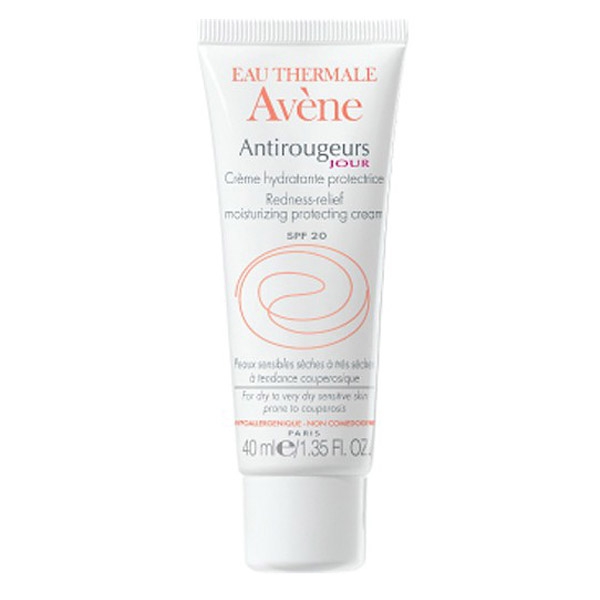 Avene Antirougeurs крем от покраснений кожи SPF 20, крем для лица, 40 мл, 1 шт, увлажняющий фото