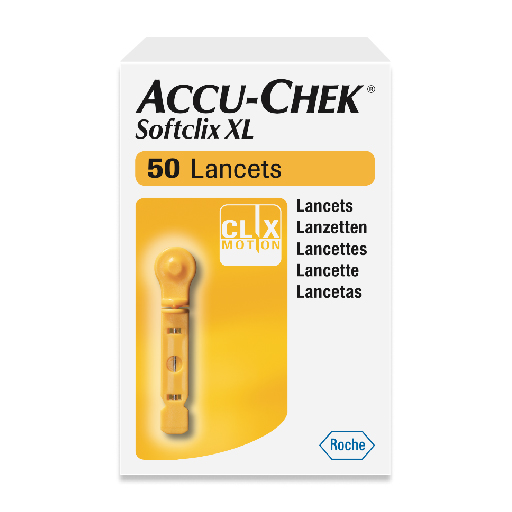 Accu-Chek Softclix, XL, ланцеты к устройству для прокалывания пальца, 50 шт. фото