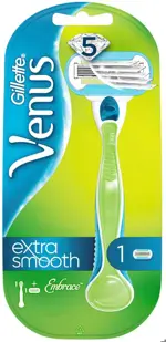 Gillette Venus Extra Smooth женская бритва, 1 шт, с 1 касетой фото
