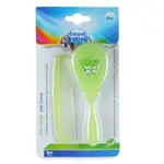 Canpol Детская расческа и щетка, набор, 1 шт, цвет в ассортименте, жесткая, арт. 2/419 фото