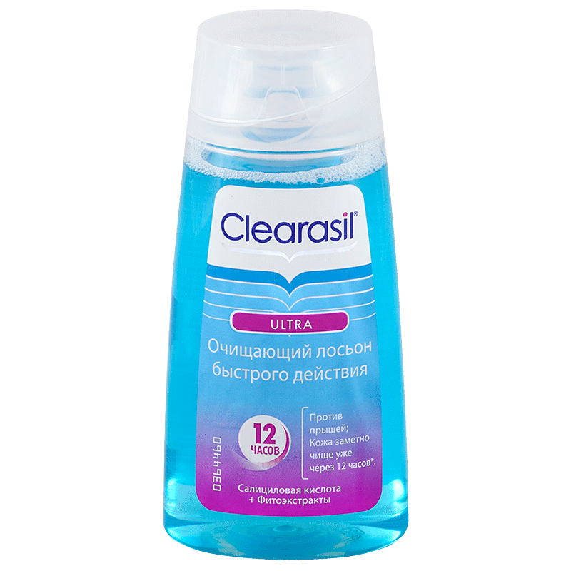 Clearasil Ultra лосьон очищающий быстрого действия, лосьон, 150 мл, 1 шт. фото