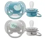 AVENT Ultra Soft Пустышка силиконовая, 2 шт, 6-18 мес, арт. SCF091/15 фото