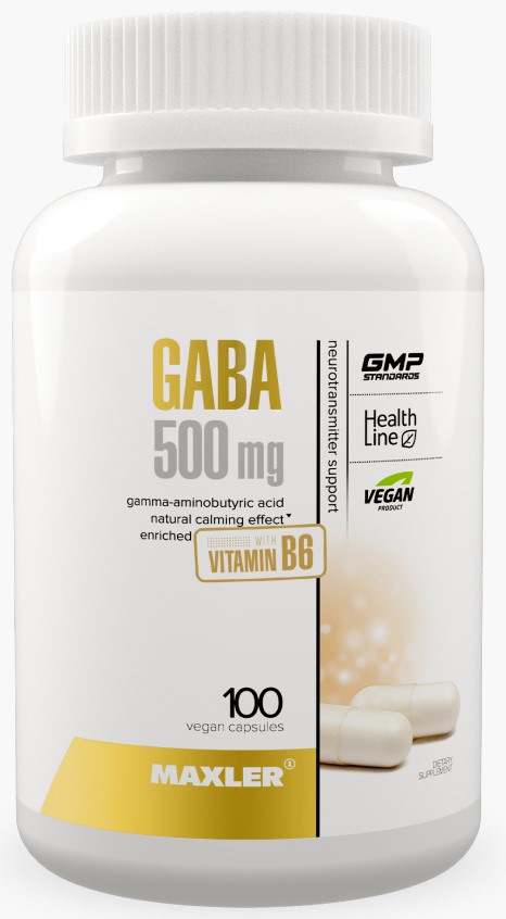 Maxler Габа, 500 мг, капсулы, 100 шт. фото