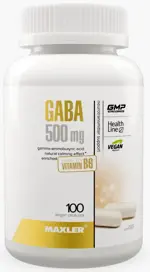 Maxler Габа, 500 мг, капсулы, 100 шт. фото