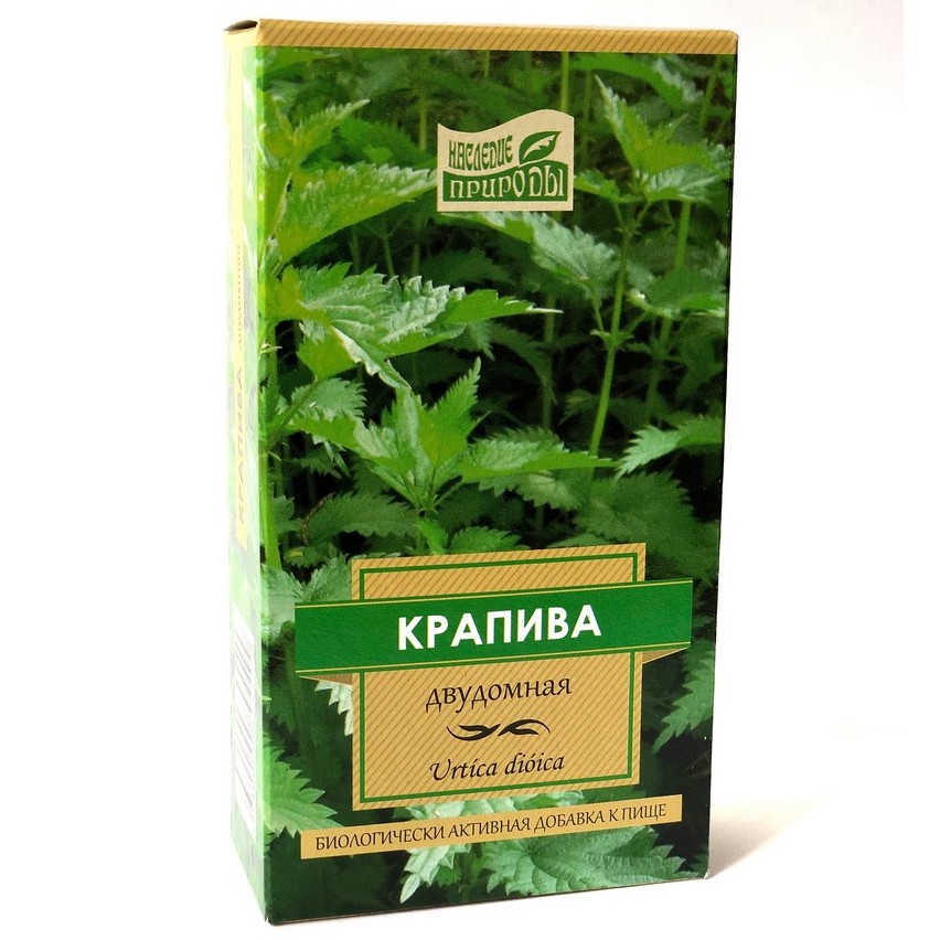 Наследие природы Крапива Двудомная, сырье растительное измельченное, 50 г, 1 шт. фото