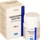 Темозоломид-Рус, 100 мг, капсулы, 5 шт. фото