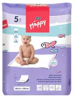 Bella baby Happy Пеленки детские впитывающие, 60 см х 90 см, 5 шт. фото