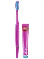 Splat Набор дорожный Любовь, набор, 1 шт, зубная паста 40 мл + складная щетка фото