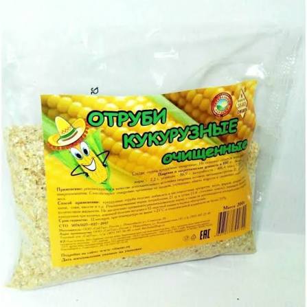 Злаки Сибири Отруби кукурузные очищенные, гранулы, 200 г, 1 шт. фото