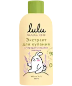 Lulu Экстракт для купания, жидкость для ванн, 300 мл, 1 шт, с чередой и маслом лаванды фото