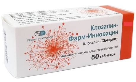 Клозапин-Фарм-Инновации, 100 мг, таблетки, 50 шт. фото