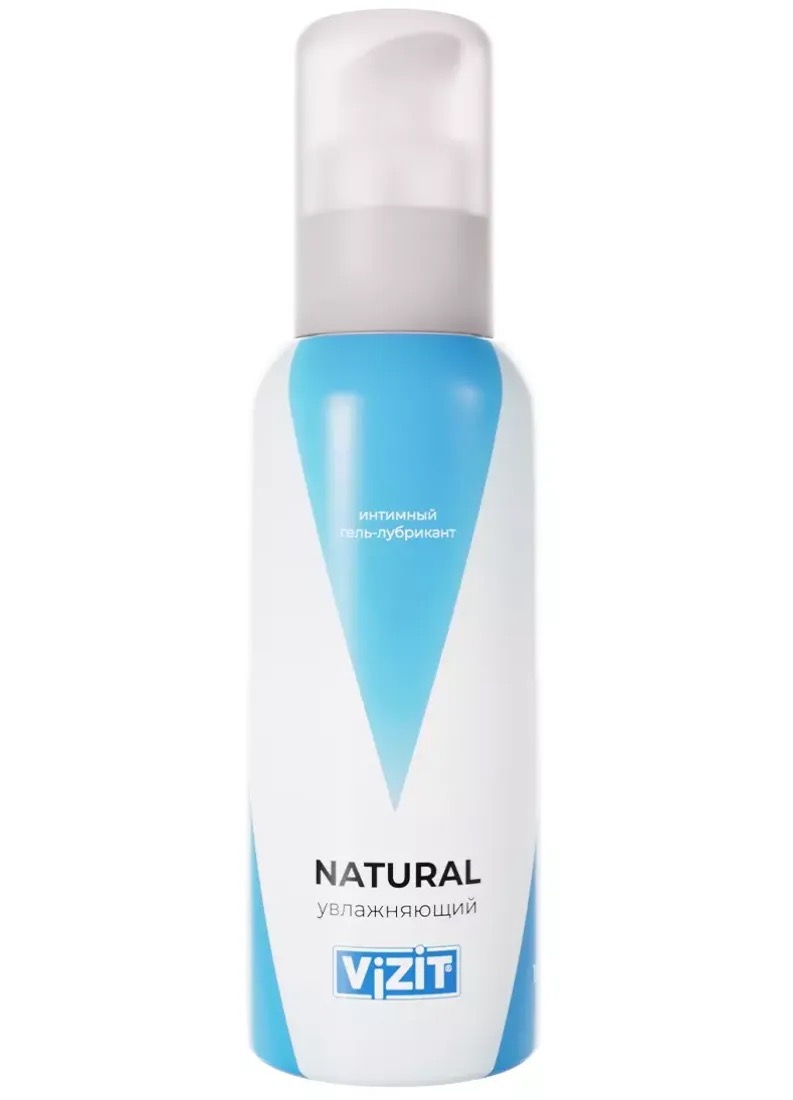 Vizit Natural увлажняющий гель-лубрикант, гель, 100 мл, 1 шт. фото