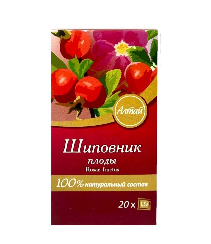 Фито-Алтай Шиповника плоды, фиточай, 1.5 г, 20 шт. фото