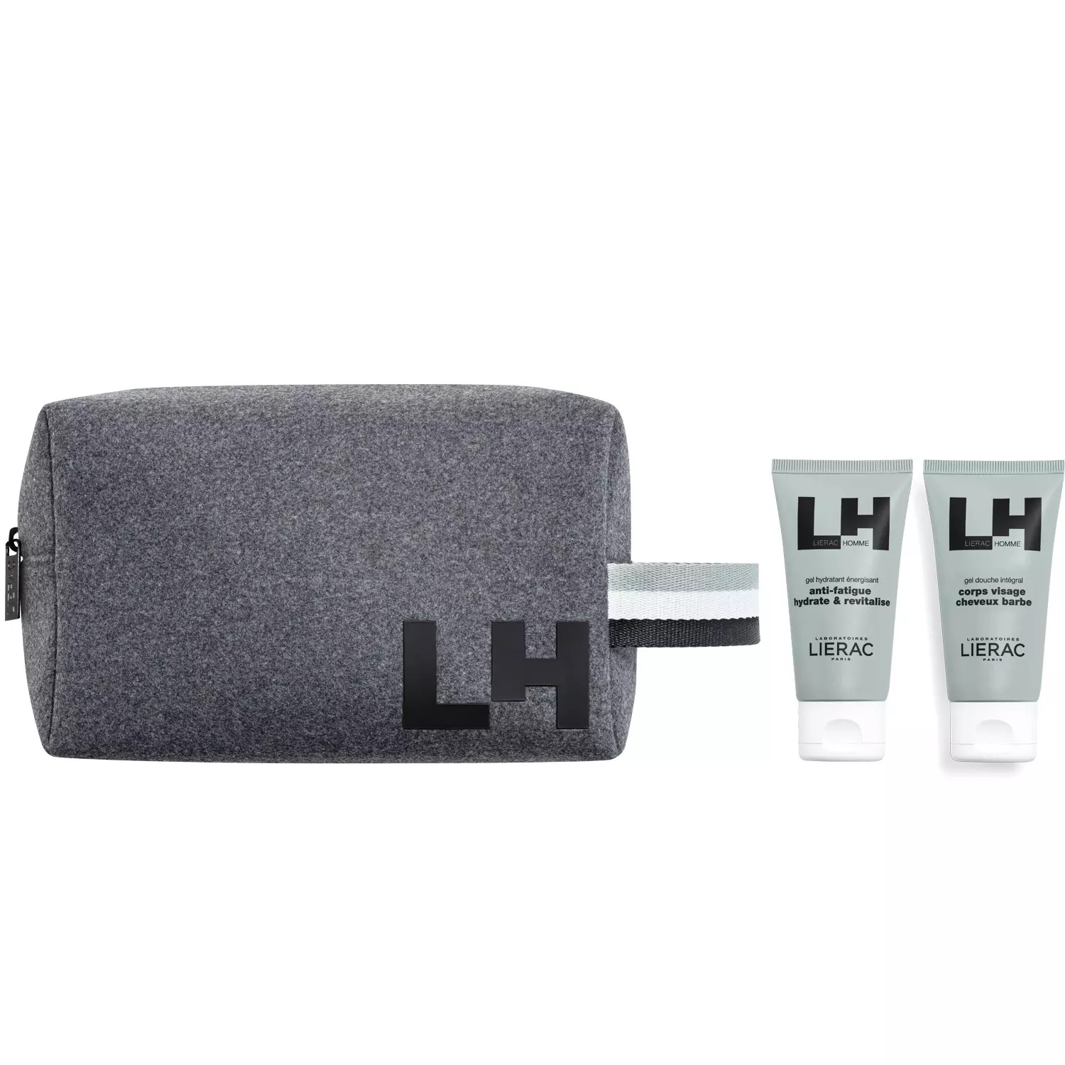 Lierac Homme тонизирующий увлажняющий гель для лица 50 мл + гель для душа 50 мл, набор, 1 шт. фото