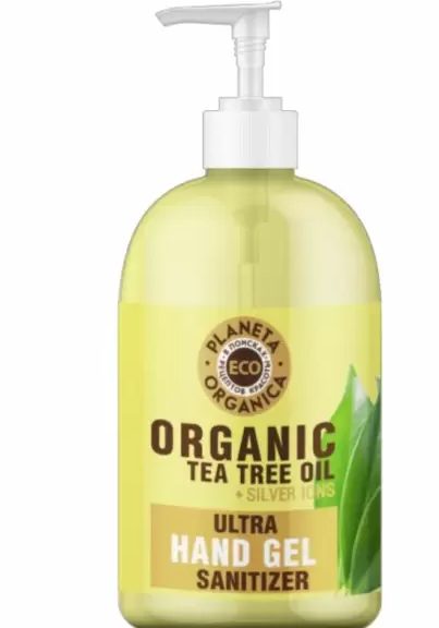 Planeta Organica ECO organic Гель для рук универсальный, гель для рук, 300 мл, 1 шт, с маслом чайного дерева фото