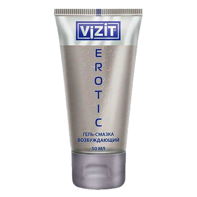 Vizit Erotic гель смазка, гель, 50 мл, 1 шт. фото