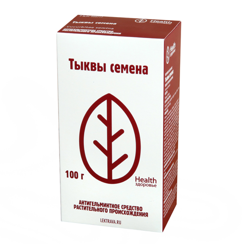 Тыквы семена, лекарственное растительное сырье, 100 г, 1 шт. фото