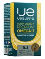 Uesupps Ultra Energy премиум омега-3, капсулы, 60 шт. фото