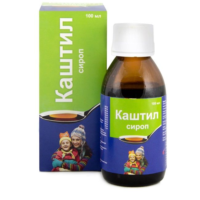 Каштил, сироп, 100 мл, 1 шт. фото