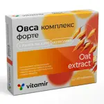 Витамир Комплекс Овса форте, 165 мг, таблетки, покрытые оболочкой, 50 шт. фото