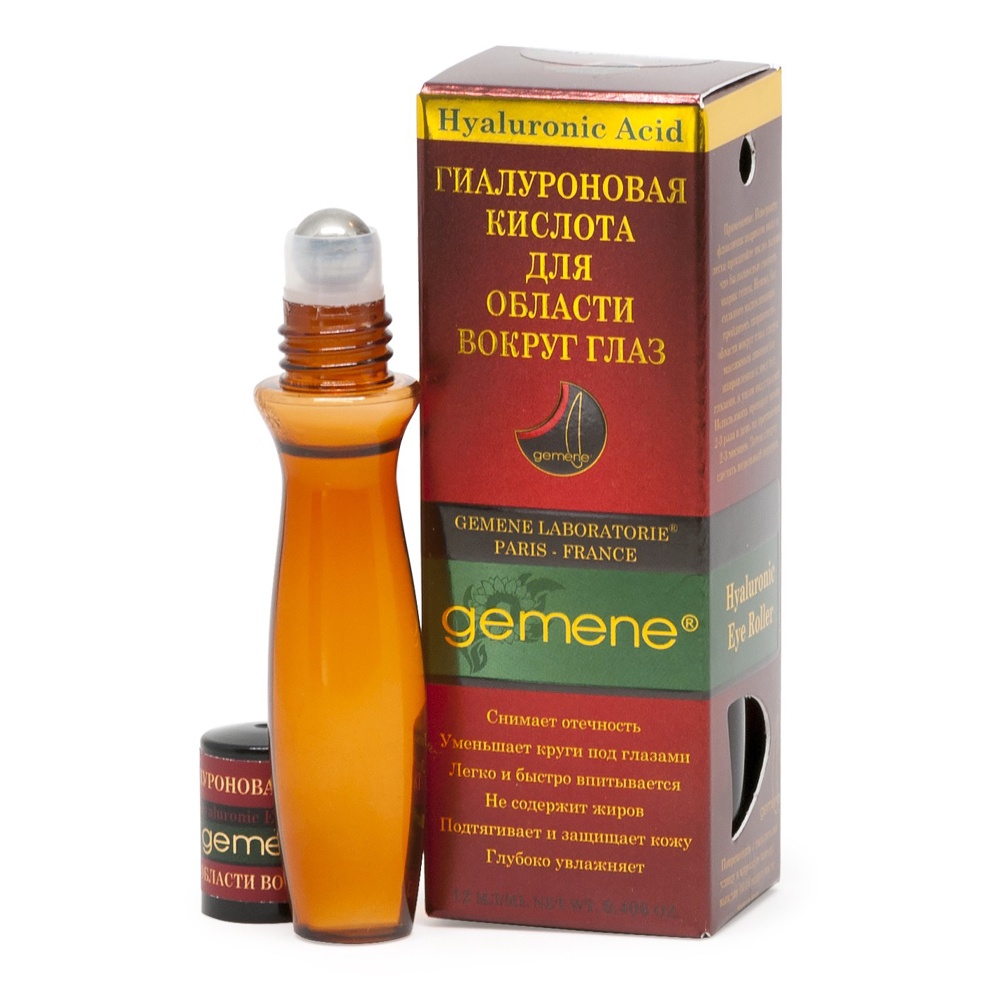 DNC Gemene гиалуроновая кислота для области вокруг глаз, 12 мл, 1 шт. фото