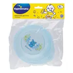 Курносики Тарелка детская глубокая, 4+ мес, 1 шт, цвет в ассортименте, арт. 17307 фото