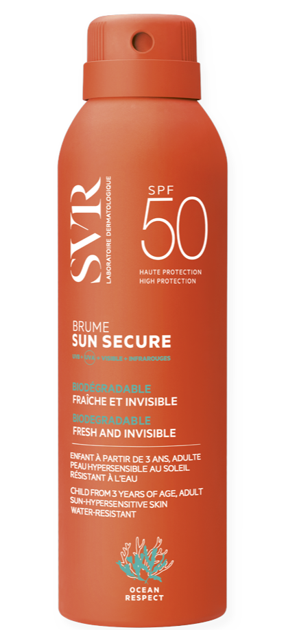 SVR Sun Secure Безопасное солнце спрей-вуаль, спрей, 200 мл, 1 шт, SPF 50 фото