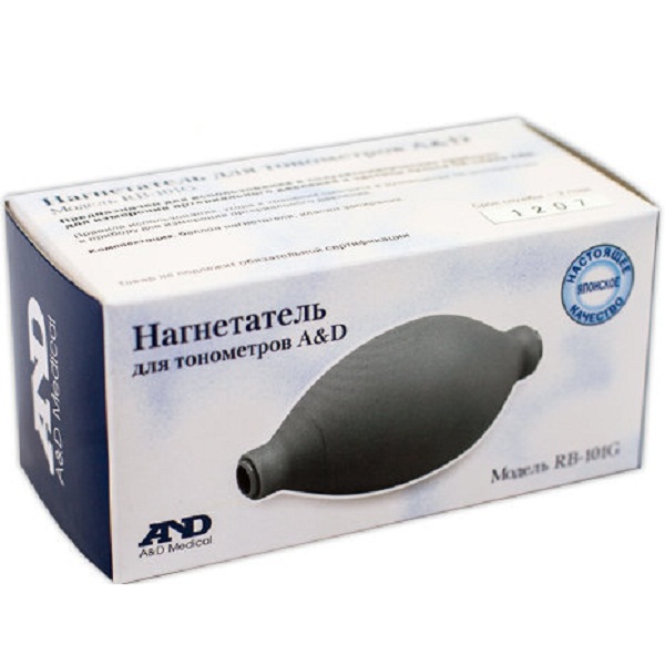 Нагнетатель для тонометров AND полуавтомат RB-101G, 1 шт. фото