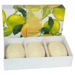 La Florentina мыло туалетное набор, мыло твердое, 150 г, 3 шт, цитрус фото