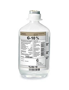 Глюкоза, 10 %, раствор для инфузий, 250 мл, 10 шт. фото