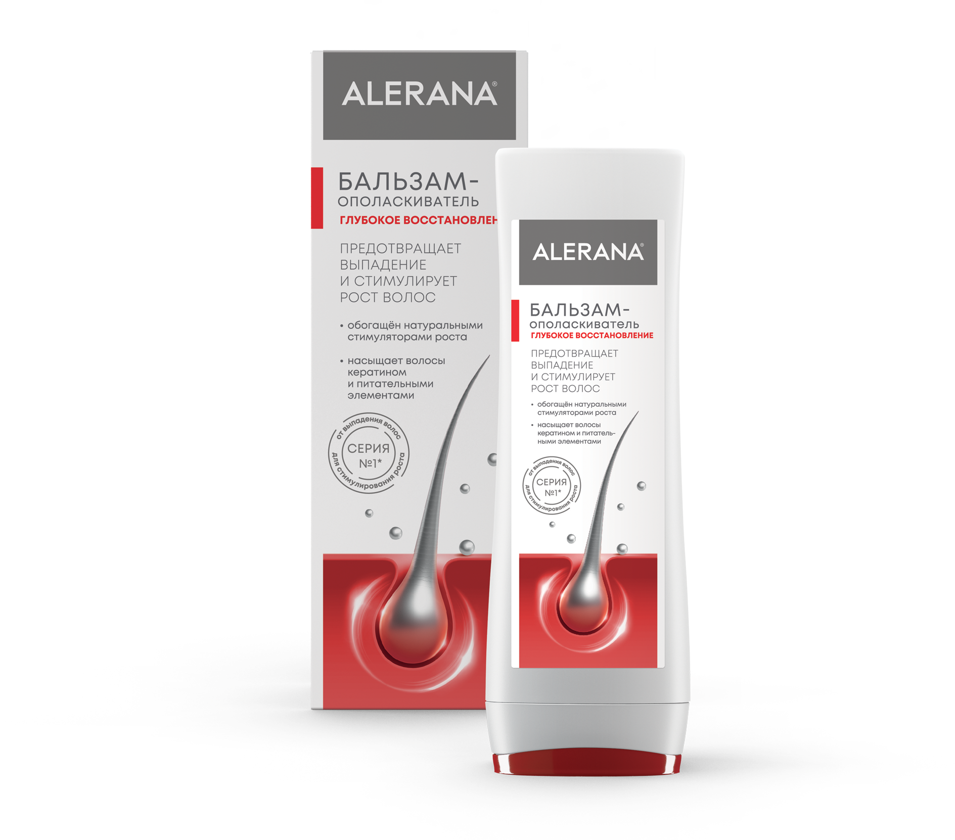 Алерана Бальзам-ополаскиватель Глубокое восстановление, бальзам для волос, 200 мл, 1 шт. фото