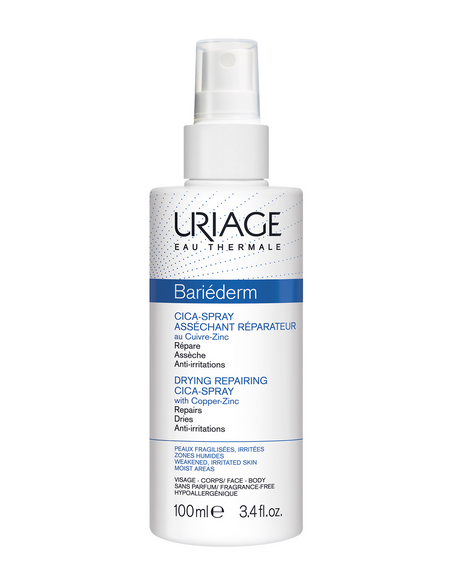 Uriage Bariederm Cica-Spray Спрей подсушивающий с Cu-Zn, спрей, 100 мл, 1 шт. фото