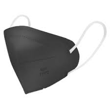 Респиратор N95/FFP2, 1 шт, черный, подростковый для 10-14 лет, без клапана фото