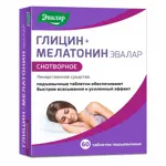 Эвалар Глицин + Мелатонин, таблетки подъязычные, 60 шт. фото