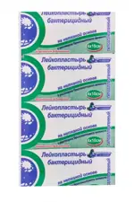 С-Пласт Пластырь бактерицидный с раствором бриллиантового зеленого, 6 см х 10 см, пластырь медицинский, 1 шт, нетканая основа фото