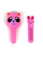 Бусинка расческа + щетка, набор, 1 шт, арт. 1801 фото