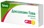 Доксазозин-Тева, 4 мг, таблетки, 30 шт. фото