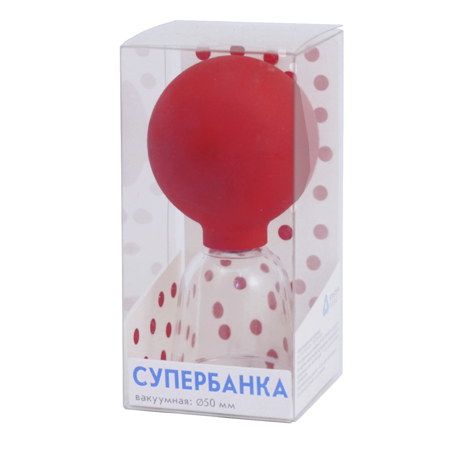 Банка вакуумная полимерная Супербанка, 1 шт, d = 50 мм фото