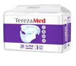 TerezaMed Super Подгузники для взрослых ночные, Large L (3), 28 шт, 100-150 см фото